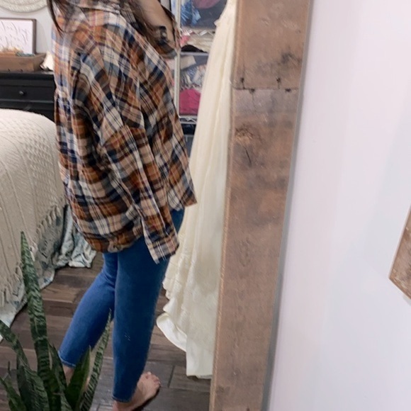 French Connection plaid shirt size medium - Picture 5 of 9